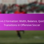 Goal Kicks: Quick transitions, Player positioning, Offensive plays